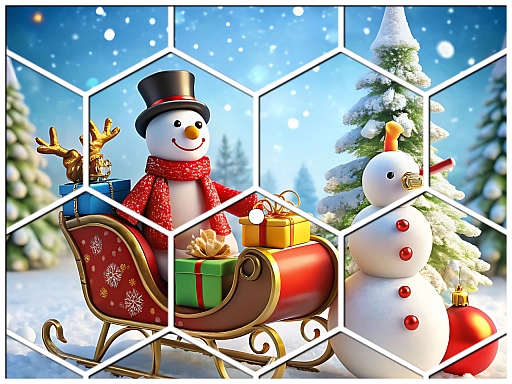 Play Christmas Hexa Puzzle